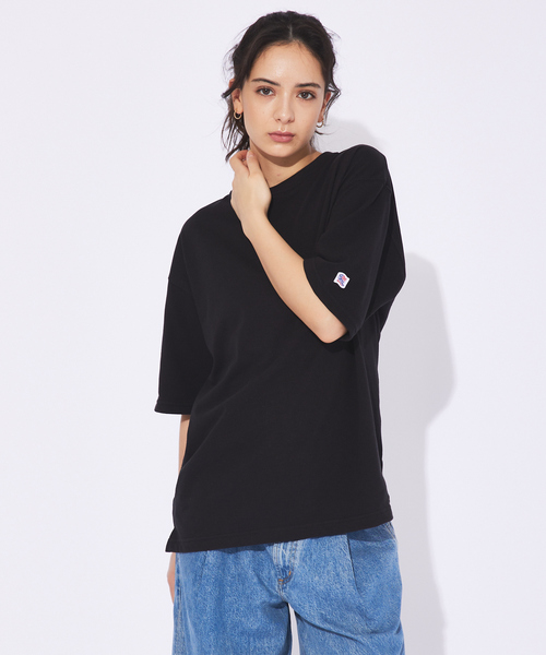 JEMORGAN(ジェーイーモーガン)の「【JEMORGAN ジェイイーモーガン】T/C鹿の子半袖Tシャツ(Tシャツ/カットソー・メンズ・ベージュ/ブラック/ホワイト・M/L/XL)」の1枚目の写真