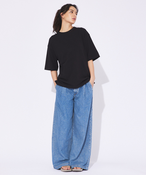JEMORGAN(ジェーイーモーガン)の「【JEMORGAN ジェイイーモーガン】T/C鹿の子半袖Tシャツ(Tシャツ/カットソー・メンズ・ベージュ/ブラック/ホワイト・M/L/XL)」の14枚目の写真
