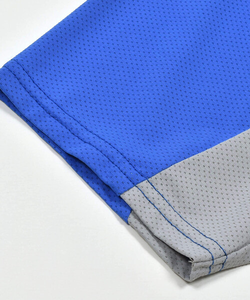 WASK（ワスク）の「【速乾/接触冷感】【お揃い】配色ポケットロゴラグランメッシュTシャツ(100~160cm)（Tシャツ/カットソー・キッズ・ブラック/ブルー・150cm/160cm/110cm/120cm/130cm/140cm/100cm）」の19枚目の写真