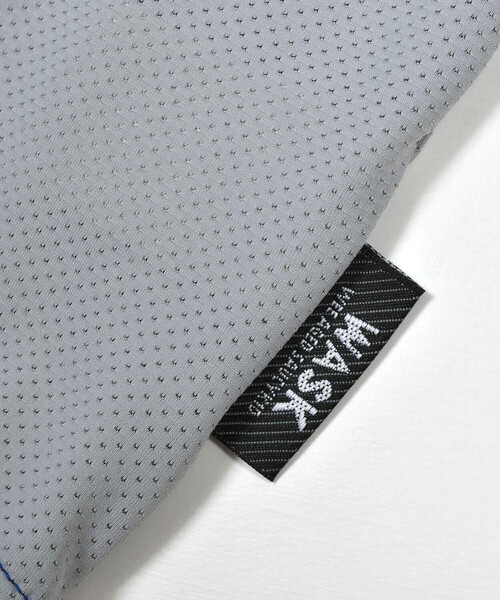 WASK（ワスク）の「【速乾/接触冷感】【お揃い】配色ポケットロゴラグランメッシュTシャツ(100~160cm)（Tシャツ/カットソー・キッズ・ブラック/ブルー・150cm/160cm/110cm/120cm/130cm/140cm/100cm）」の20枚目の写真