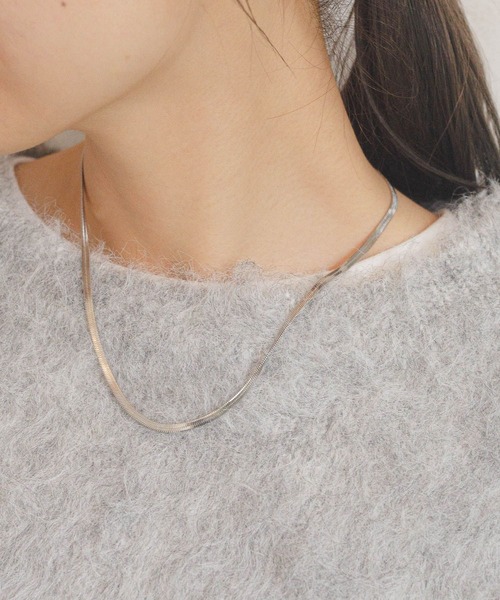 LAKOLE(ラコレ)の「ステンレススネイクチェーンネックレス2 / 114068(ネックレス・レディース・その他2/その他1・FREE)」の6枚目の写真