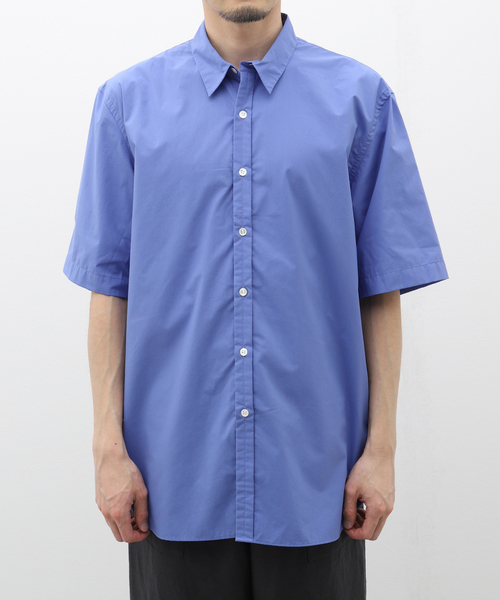 EDIFICE(エディフィス)の「colon (コロン) CSH-24 PC Broad Solid S/S SH(シャツ/ブラウス・メンズ・ホワイト/ブルー系その他・1/3/5)」の2枚目の写真