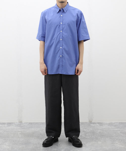 EDIFICE(エディフィス)の「colon (コロン) CSH-24 PC Broad Solid S/S SH(シャツ/ブラウス・メンズ・ホワイト/ブルー系その他・1/3/5)」の3枚目の写真