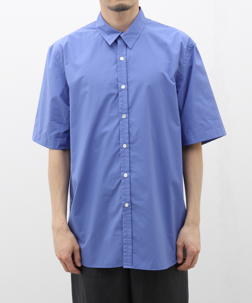 EDIFICE(エディフィス)の「colon (コロン) CSH-24 PC Broad Solid S/S SH(シャツ/ブラウス・メンズ・ホワイト/ブルー系その他・1/3/5)」の4枚目の写真