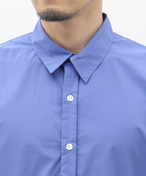 EDIFICE(エディフィス)の「colon (コロン) CSH-24 PC Broad Solid S/S SH(シャツ/ブラウス・メンズ・ホワイト/ブルー系その他・1/3/5)」の7枚目の写真