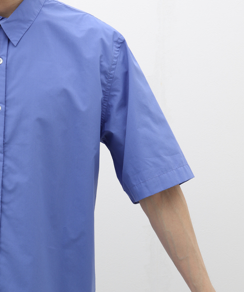 EDIFICE(エディフィス)の「colon (コロン) CSH-24 PC Broad Solid S/S SH(シャツ/ブラウス・メンズ・ホワイト/ブルー系その他・1/3/5)」の9枚目の写真