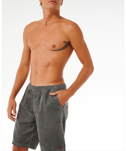 rip curl（リップカール）の「【RIPCURL（リップカール）】M CLASSIC SURF CORD VOLLEY/ウエストゴムコーデュロイショートパンツ（その他パンツ・メンズ・チャコールグレー/ダークカーキ/パープル系その他・MEDIUM/SMALL）」の18枚目の写真