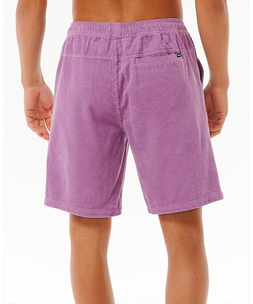 rip curl（リップカール）の「【RIPCURL（リップカール）】M CLASSIC SURF CORD VOLLEY/ウエストゴムコーデュロイショートパンツ（その他パンツ・メンズ・チャコールグレー/ダークカーキ/パープル系その他・MEDIUM/SMALL）」の4枚目の写真