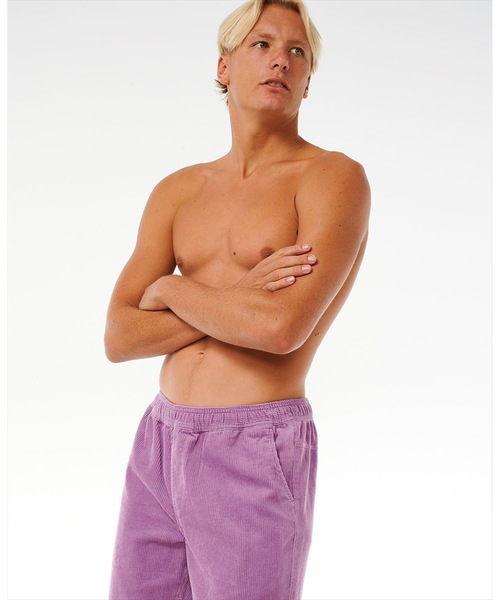 rip curl（リップカール）の「【RIPCURL（リップカール）】M CLASSIC SURF CORD VOLLEY/ウエストゴムコーデュロイショートパンツ（その他パンツ・メンズ・チャコールグレー/ダークカーキ/パープル系その他・MEDIUM/SMALL）」の7枚目の写真