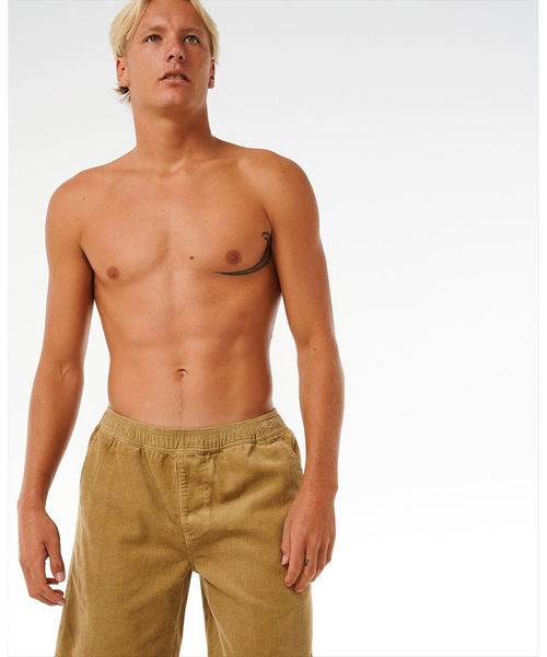 rip curl（リップカール）の「【RIPCURL（リップカール）】M CLASSIC SURF CORD VOLLEY/ウエストゴムコーデュロイショートパンツ（その他パンツ・メンズ・チャコールグレー/ダークカーキ/パープル系その他・MEDIUM/SMALL）」の12枚目の写真