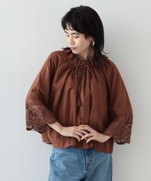 GALLEST | ネックギャザーブラウス(シャツ/ブラウス)