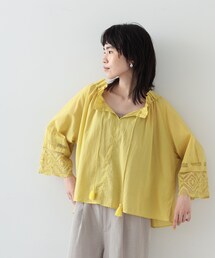 GALLEST | ネックギャザーブラウス(シャツ/ブラウス)