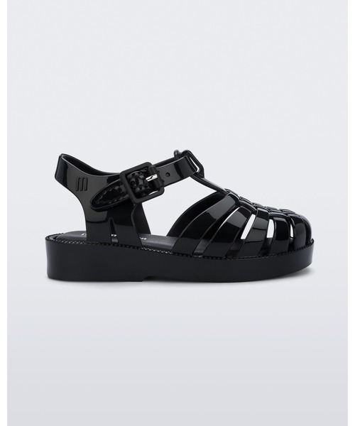 melissa(メリッサ)の「MINI MELISSA POSSESSION BB(サンダル・キッズ・クリアブラック/ピンク/ブルー/クリア・22-23/25-26/27/24)」の10枚目の写真