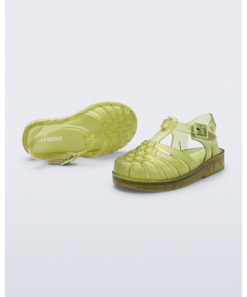 melissa(メリッサ)の「MINI MELISSA POSSESSION BB(サンダル・キッズ・クリアブラック/ピンク/ブルー/クリア・22-23/25-26/27/24)」の15枚目の写真