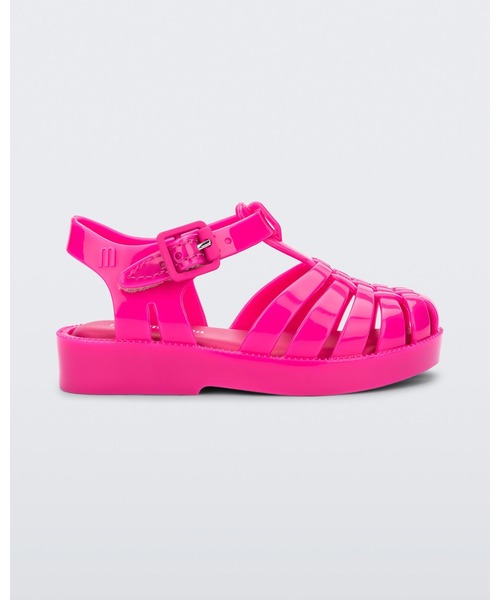 melissa(メリッサ)の「MINI MELISSA POSSESSION BB(サンダル・キッズ・クリアブラック/ピンク/ブルー/クリア・22-23/25-26/27/24)」の18枚目の写真