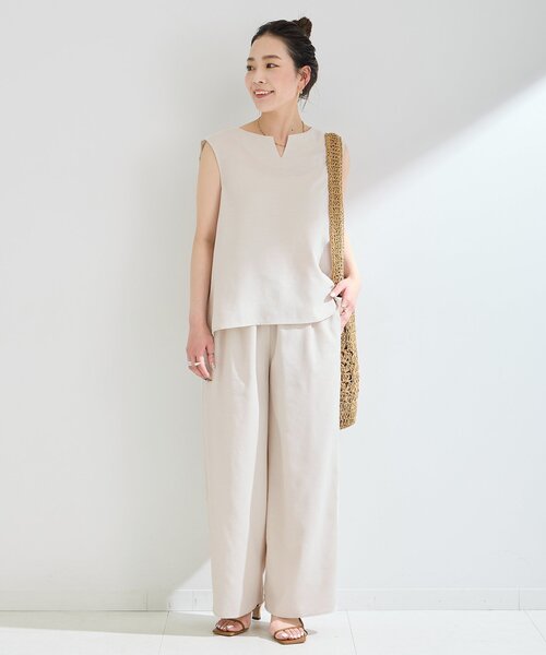 リネンライクセットアップ（その他パンツ）｜B.C STOCK（ベー