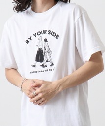 RGY BY YOUR SIDE デザインプリントTシャツ 半袖