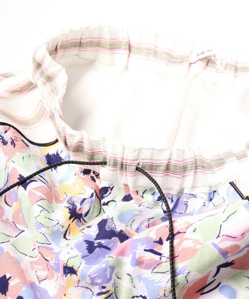 YEAH RIGHT!!(イェーライト)の「ANLIO × YEAH RIGHT!! Patchwork Wide Easy Pants (Stripe)(その他パンツ・レディース・その他1/その他2/その他3・0/1)」の15枚目の写真