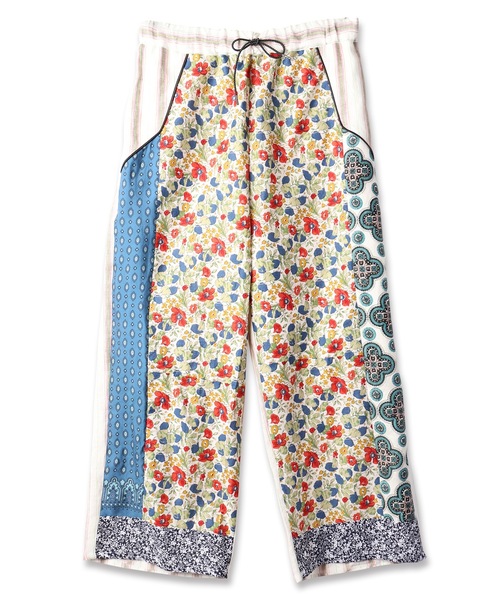 YEAH RIGHT!!(イェーライト)の「ANLIO × YEAH RIGHT!! Patchwork Wide Easy Pants (Stripe)(その他パンツ・レディース・その他1/その他2/その他3・0/1)」の16枚目の写真