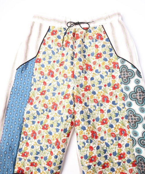 YEAH RIGHT!!(イェーライト)の「ANLIO × YEAH RIGHT!! Patchwork Wide Easy Pants (Stripe)(その他パンツ・レディース・その他1/その他2/その他3・0/1)」の17枚目の写真