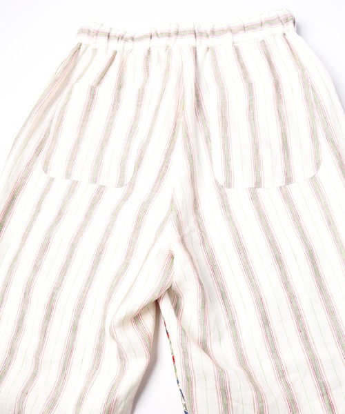 YEAH RIGHT!!(イェーライト)の「ANLIO × YEAH RIGHT!! Patchwork Wide Easy Pants (Stripe)(その他パンツ・レディース・その他1/その他2/その他3・0/1)」の18枚目の写真