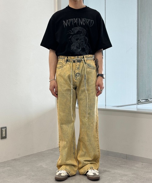 【セール】INFLATION／DIRT JEANS（デニムパンツ）｜INFLATION（インフレーション）