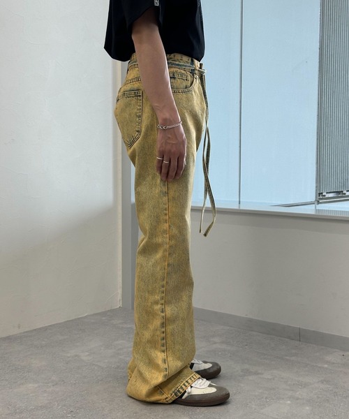 【セール】INFLATION／DIRT JEANS（デニムパンツ）｜INFLATION（インフレーション）