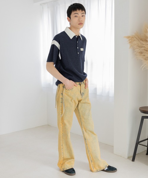 【セール】INFLATION／DIRT JEANS（デニムパンツ）｜INFLATION（インフレーション）