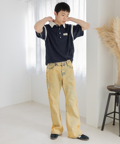 【セール】INFLATION／DIRT JEANS（デニムパンツ）｜INFLATION（インフレーション）