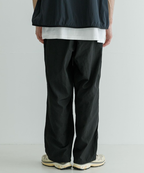 パンツ KAJA WATER REPELLENT NYLON WIDE PANTS KAJA WATER REPELLENT NYLON WIDE PANTS