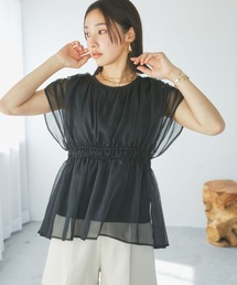 VIS | 【洗える】シアードッキングプルオーバー(Tシャツ/カットソー)