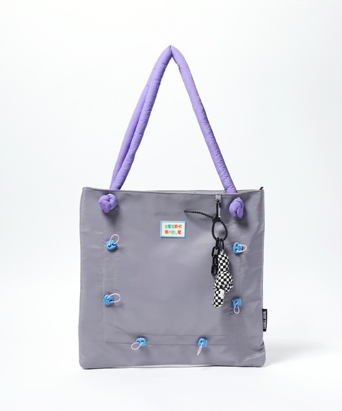 Chick（チック）の「【TAE×Chick】 ナイロンハンドルトートバッグ（トートバッグ・レディース・ホワイト/ブラック/グレー・FREE）」の12枚目の写真