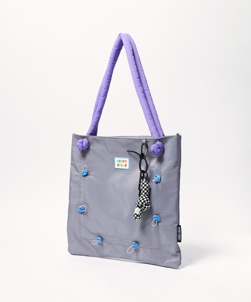 Chick（チック）の「【TAE×Chick】 ナイロンハンドルトートバッグ（トートバッグ・レディース・ホワイト/ブラック/グレー・FREE）」の13枚目の写真