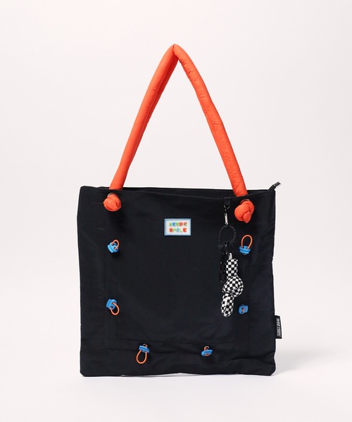 Chick（チック）の「【TAE×Chick】 ナイロンハンドルトートバッグ（トートバッグ・レディース・ホワイト/ブラック/グレー・FREE）」の16枚目の写真