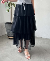 archives | メッシュフリルティアードスカート(スカート)