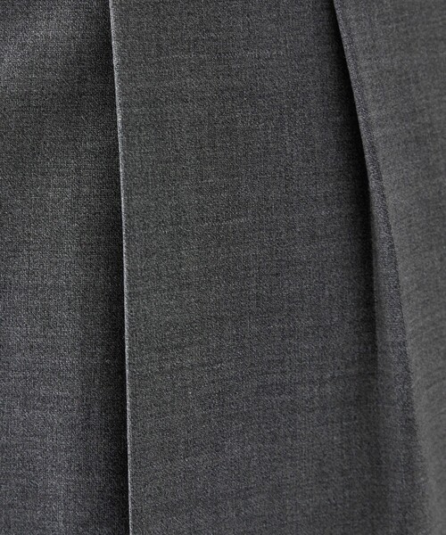 LOEFF（ロエフ）の「＜LOEFF＞ W トロピカル インタック フラップ パンツ（スラックス・レディース・ブラック/グレー・1/2/0）」の20枚目の写真