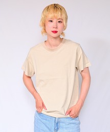 無地クルーネックTシャツ(半袖)