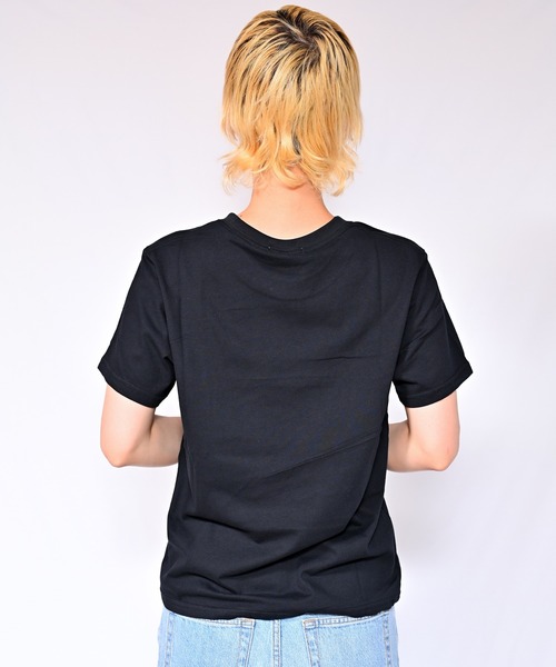 Alite cloth(アリーテクロス)の「無地クルーネックTシャツ(半袖)(Tシャツ/カットソー・レディース・ブラック/ホワイト/ベージュ/グレー/ピンク/オレンジ/ブルー/グリーン・FREE)」の9枚目の写真