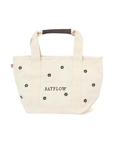 BAYFLOW（ベイフロー）の「[使い勝手の良さNO.1]デイジーロゴトートＭ（トートバッグ・レディース・ナチュラル・FREE）」の12枚目の写真