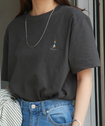 【THE FINAL VIEW】TEDDY BEAR ワンポイント刺繍 Tシャツ テディベア ユニセックス
