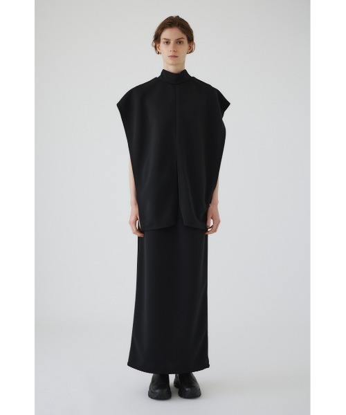 RIM.ARK リムアーク モダンチェック セットワンピース セール】Asymmetry cape & sk set アシメトリーケープ＆スカート