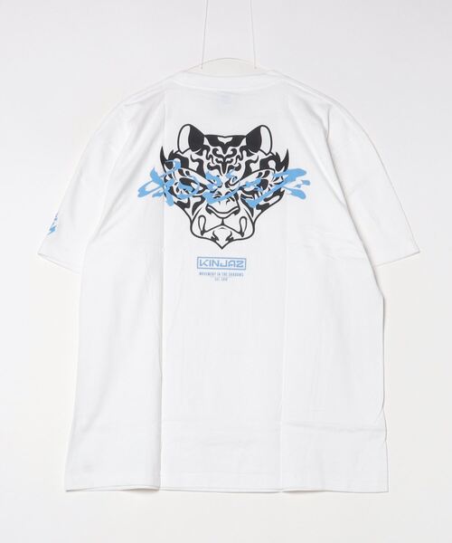 Mag.（マグ）の「【KINJAZ】Graphic T（Tシャツ/カットソー・メンズ・ブラック/ホワイト・LARGE/MEDIUM）」の3枚目の写真