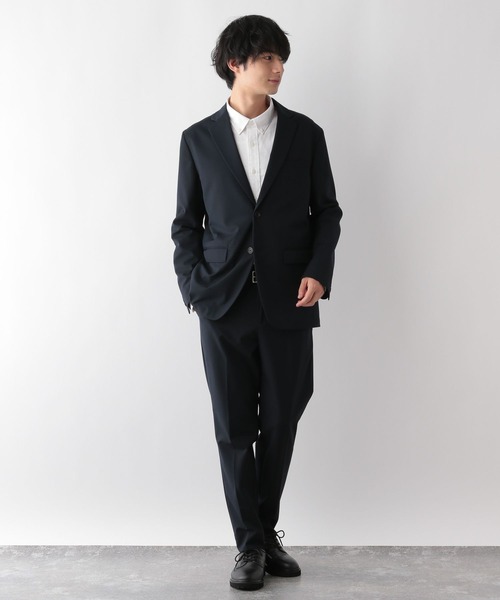 GLOBAL WORK（グローバルワーク）の「イージーケアオックス/ボタンダウンシャツ/116332（シャツ/ブラウス・メンズ・オフホワイト/ネイビー系5/ライトグレー/サックスブルー系/チャコール/ネイビー・SMALL/MEDIUM/LARGE/X-LARGE）」の8枚目の写真