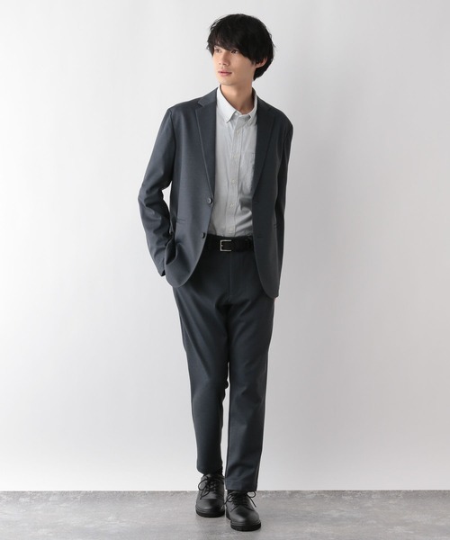 GLOBAL WORK（グローバルワーク）の「イージーケアオックス/ボタンダウンシャツ/116332（シャツ/ブラウス・メンズ・オフホワイト/ネイビー系5/ライトグレー/サックスブルー系/チャコール/ネイビー・SMALL/MEDIUM/LARGE/X-LARGE）」の12枚目の写真