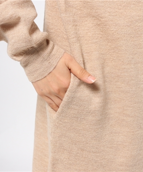 Sheta（シータ）の「オーバーウォッシュカーディガン（カーディガン/ボレロ・レディース・グレー/ベージュ・FREE）」の8枚目の写真