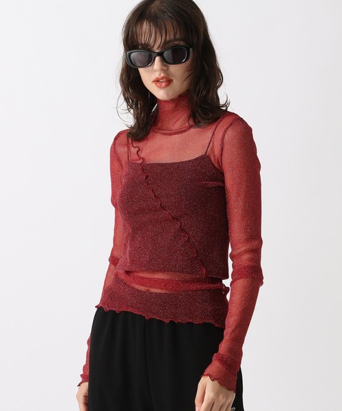 FOREVER 21(フォーエバー トゥエンティーワン)の「【2024FW】アソートシアーハイネック(Tシャツ/カットソー・レディース・グリーン/レッド/ブラック/グレー系その他/オフホワイト/グレー・SMALL/MEDIUM)」の6枚目の写真