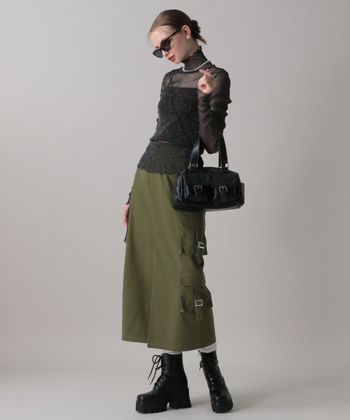 FOREVER 21(フォーエバー トゥエンティーワン)の「【2024FW】アソートシアーハイネック(Tシャツ/カットソー・レディース・グリーン/レッド/ブラック/グレー系その他/オフホワイト/グレー・SMALL/MEDIUM)」の20枚目の写真