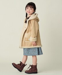 BEAMS mini（ビームスミニ）の「フェイクムートン コート（90～150cm）（ムートンコート・キッズ）」