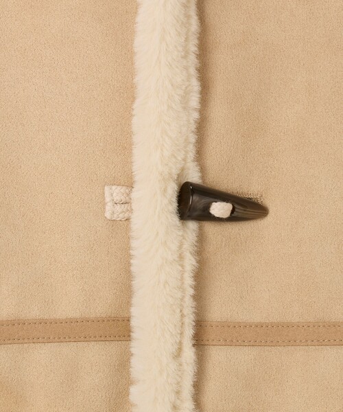 BEAMS mini（ビームスミニ）の「フェイクムートン コート（90～150cm）（ムートンコート・キッズ・ブラウン系その他・90/100/110/120/130/140/150）」の9枚目の写真