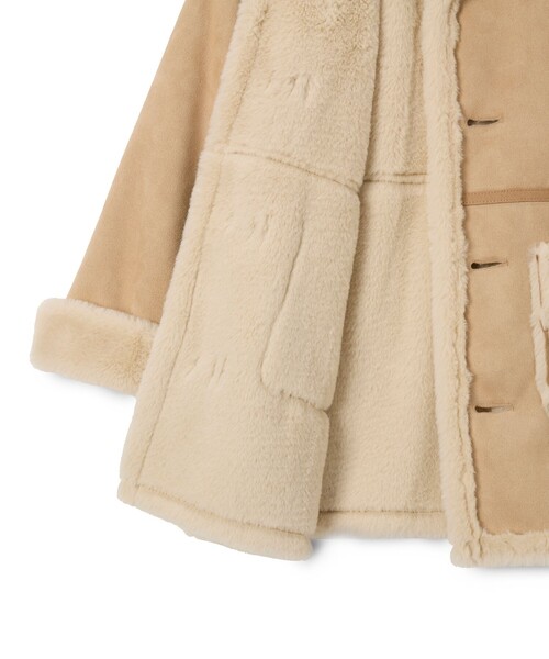 BEAMS mini（ビームスミニ）の「フェイクムートン コート（90～150cm）（ムートンコート・キッズ・ブラウン系その他・90/100/110/120/130/140/150）」の11枚目の写真